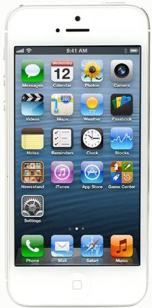 Смартфон Apple iPhone 5 32Gb White & Silver - Невинномысск